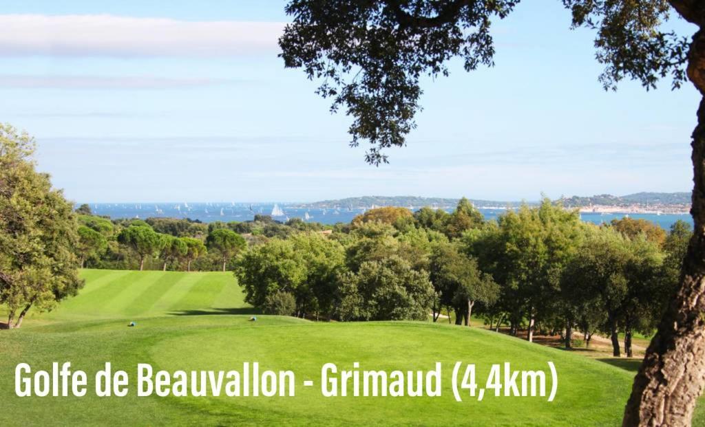 Charmant Appartement Village Restanques De Saint Tropez Grimaud Εξωτερικό φωτογραφία